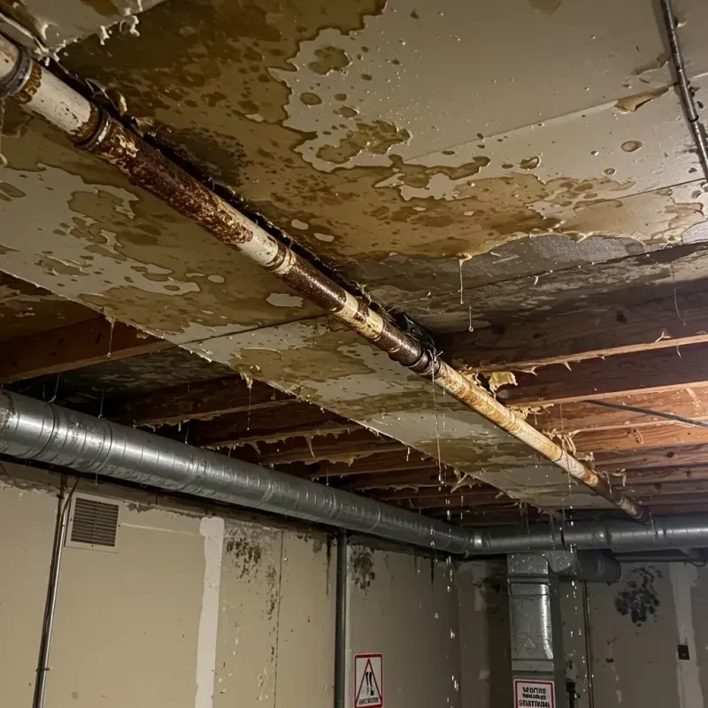 Ceiling Water Damage Repair in Moundridge, KS