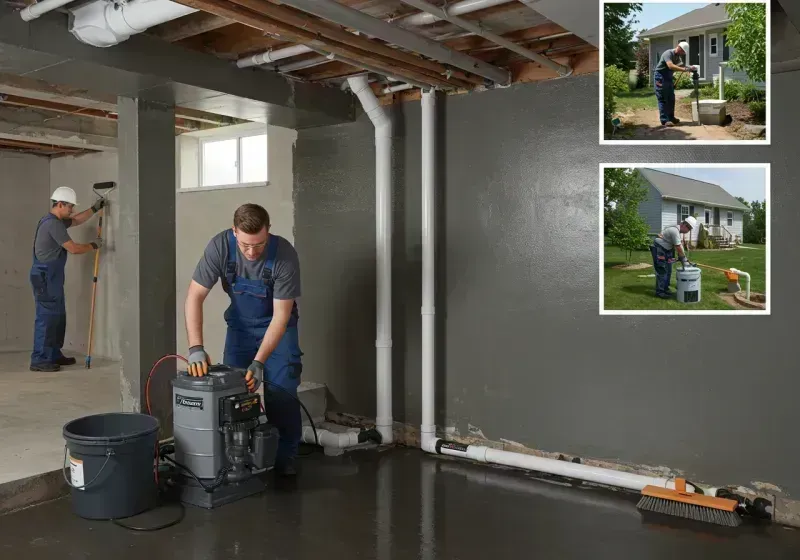 Basement Waterproofing and Flood Prevention process in Moundridge, KS